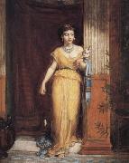 John William Waterhouse La Fileuse oil painting picture wholesale